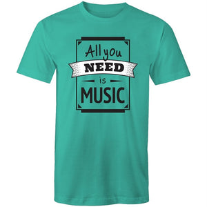 Men's All You Need Is Music T-shirt