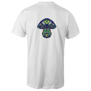 Men's Trippy Mushroom Colourful Tall T-shirt