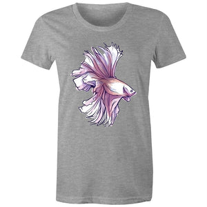 Women's Water coloured Fish T-shirt