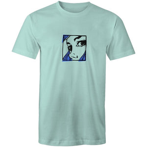 Men's Abstract Framed Girl T-shirt