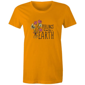 Women's Feelings From Earth T-shirt