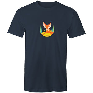 Men's Geometric Fox T-shirt