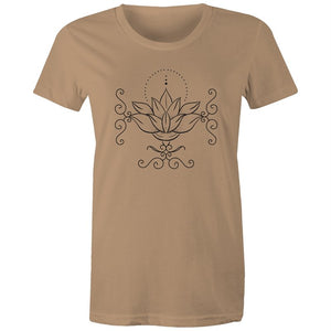 Women's Lotus Simplistic T-shirt