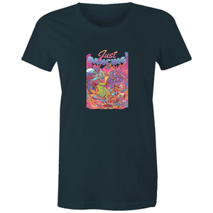 Women's Just Dancing Colourful T-shirt