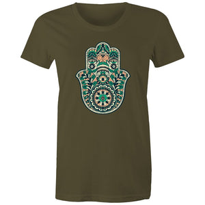 Women's Masala Hasama Hand T-shirt