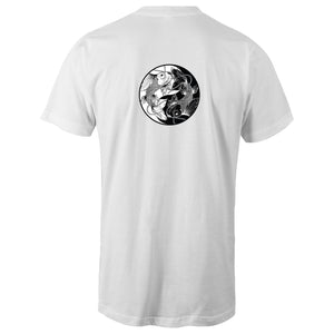 Men's Yin Yang Koi Fish Tall T-shirt