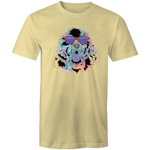Men's Abstract Dog And Sunglasses T-shirt