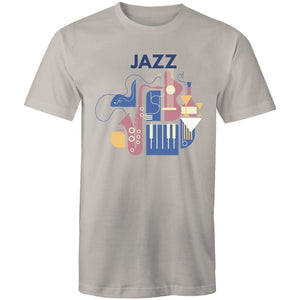 Men's Abstract Jazz Music T-shirt