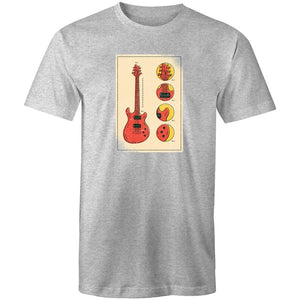 Men's Guitar Diagram T-shirt