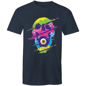 Men's Psychedelic Skull Speaker T-shirt