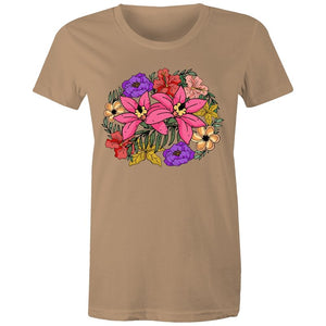 Women's Floral Flower T-shirt