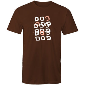 Men's Abstract Boxed T-shirt