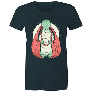 Women's Meditating Turtle T-shirt