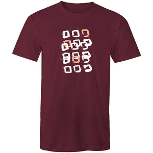 Men's Abstract Boxed T-shirt