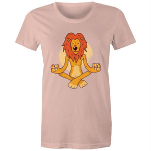 Women's Meditating Lion T-shirt