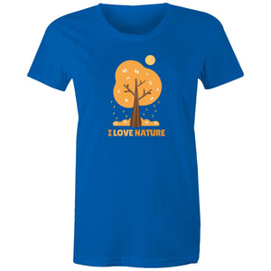 Women's I Love Nature T-shirt