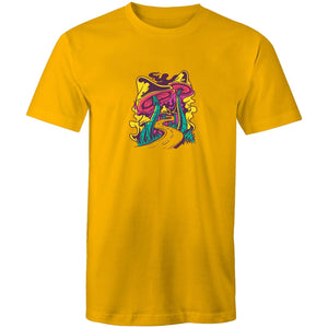 Men's Trippy Mushroom Road T-shirt