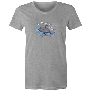 Women's Whale Ocean T-shirt