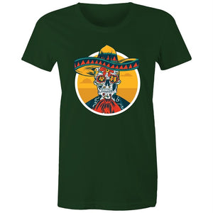Women's Mexican Sugar Skull T-shirt