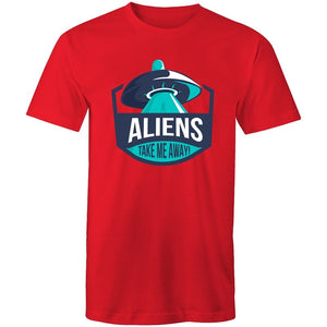 Men's Aliens Take Me Away T-shirt