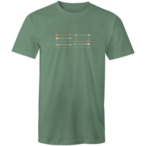 Men's Multi Coloured Arrow T-shirt