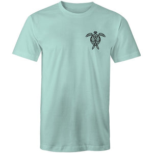 Men's Beach Turtle Pocket T-shirt