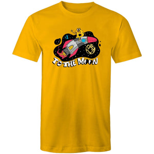 Men's Bitcoin Rocket T-shirt