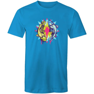 Men's Colourful Koi Fish T-shirt