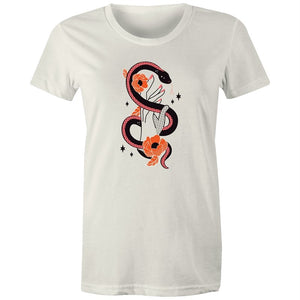 Women's Caduceus Hand Styled T-shirt