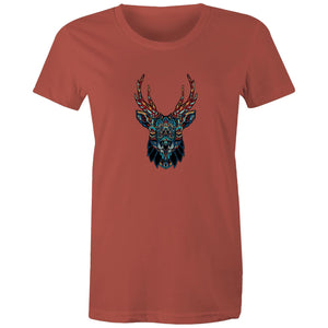 Women's Mandala Moose T-shirt