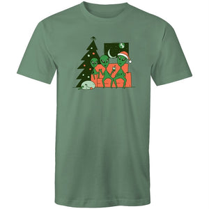 Men's Happy Alien Family T-shirt