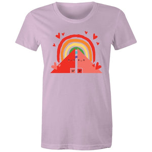 Women's Soul Mate Rainbow T-shirt