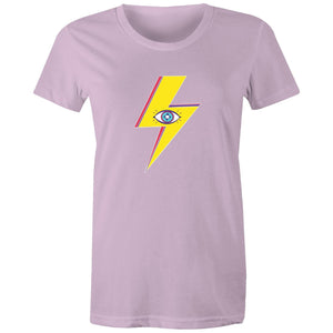Women's Lightning Bolt Eye T-shirt