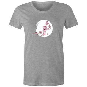 Women's Cherry Blossom Moon T-shirt