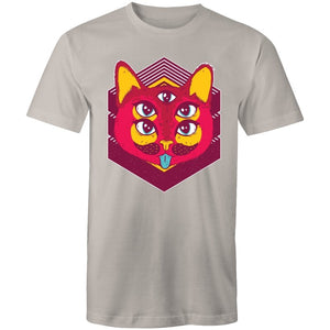 Men's Psychedelic Cat Eyes T-shirt