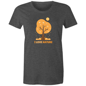 Women's I Love Nature T-shirt