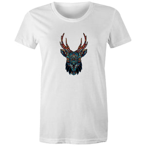 Women's Mandala Moose T-shirt