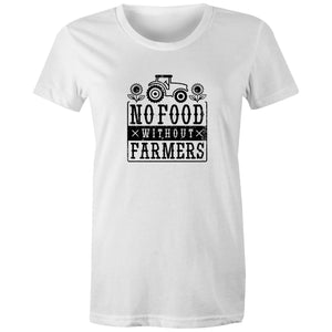 Women's No Food Without Farmers T-shirt
