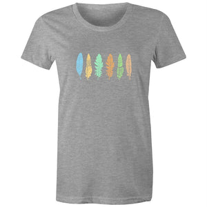 Women's Feather Print T-shirt