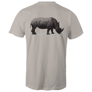 Men's Lineal Globe With Rhino Back T-shirt
