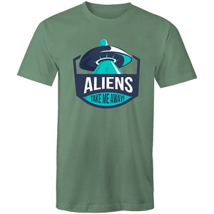Men's Aliens Take Me Away T-shirt
