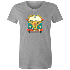 Women's Hippie Peace Van T-shirt