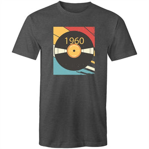 Men's Retro 1960 Music Poster T-shirt