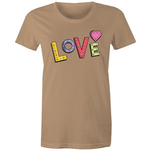 Women's Love Sign T-shirt