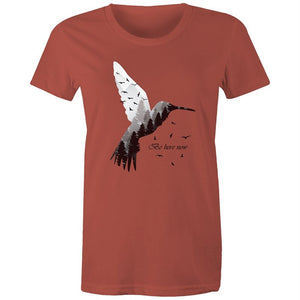 Women's Be Here Now T-shirt