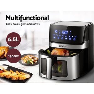 Air Fryer 6.5L | LCD Display | Healthy Cooking | Oil-Free Kitchen