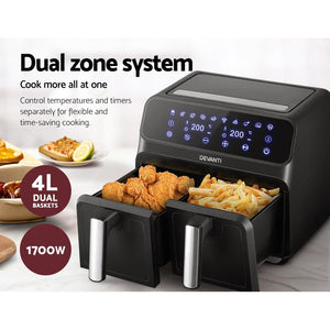 Air Fryer 8L | LCD Display | Healthy Cooking | Oil-Free Kitchen
