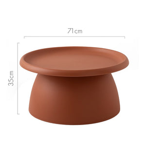 Mushroom Styled Round Pink Table - 70CM