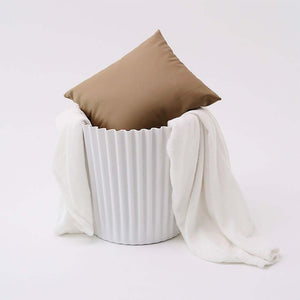 White Cupcake Stool - 2 Pack