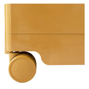 5 Tier Yellow Storage Organizer Trolley